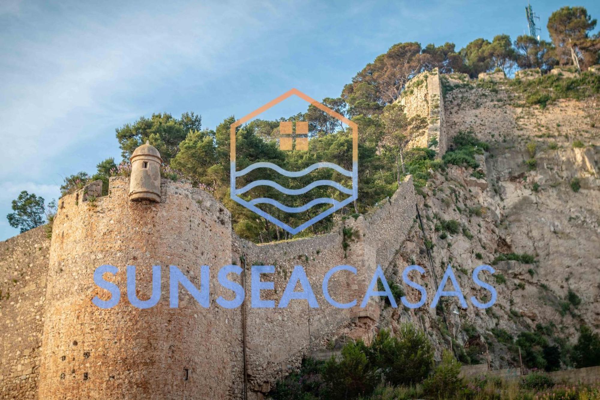 Brisa De Mar Vistas Al Castillo Dénia Eksteriør billede